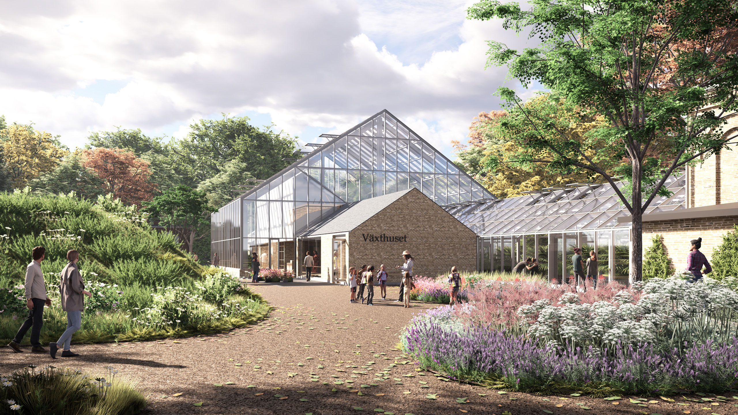 Växthusen i Botaniska trädgården, Lund
