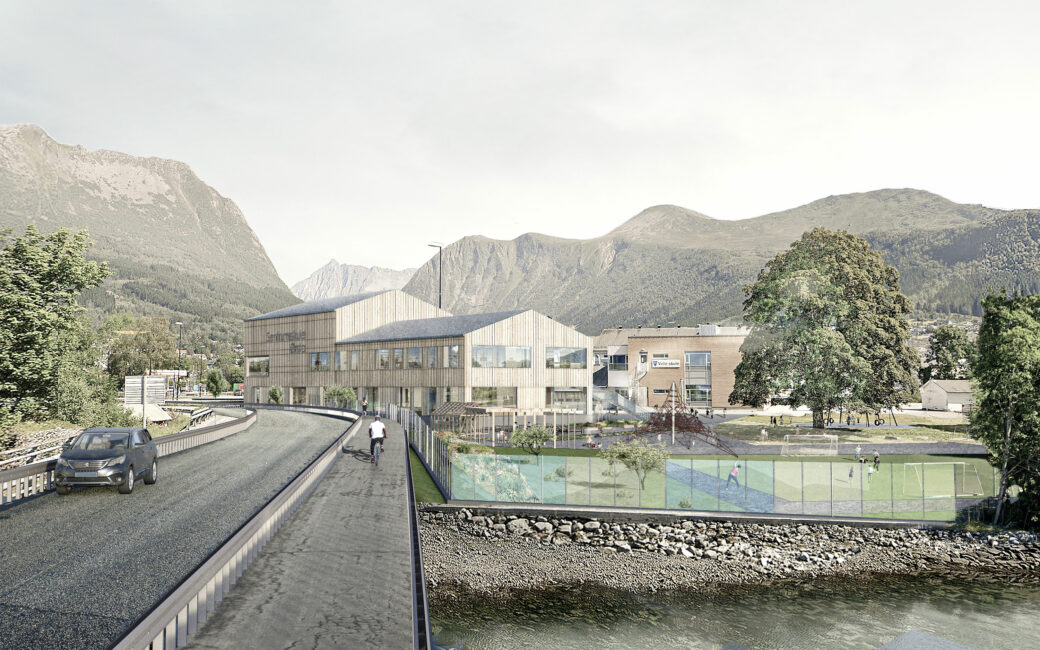 New School In Ørsta, Norway