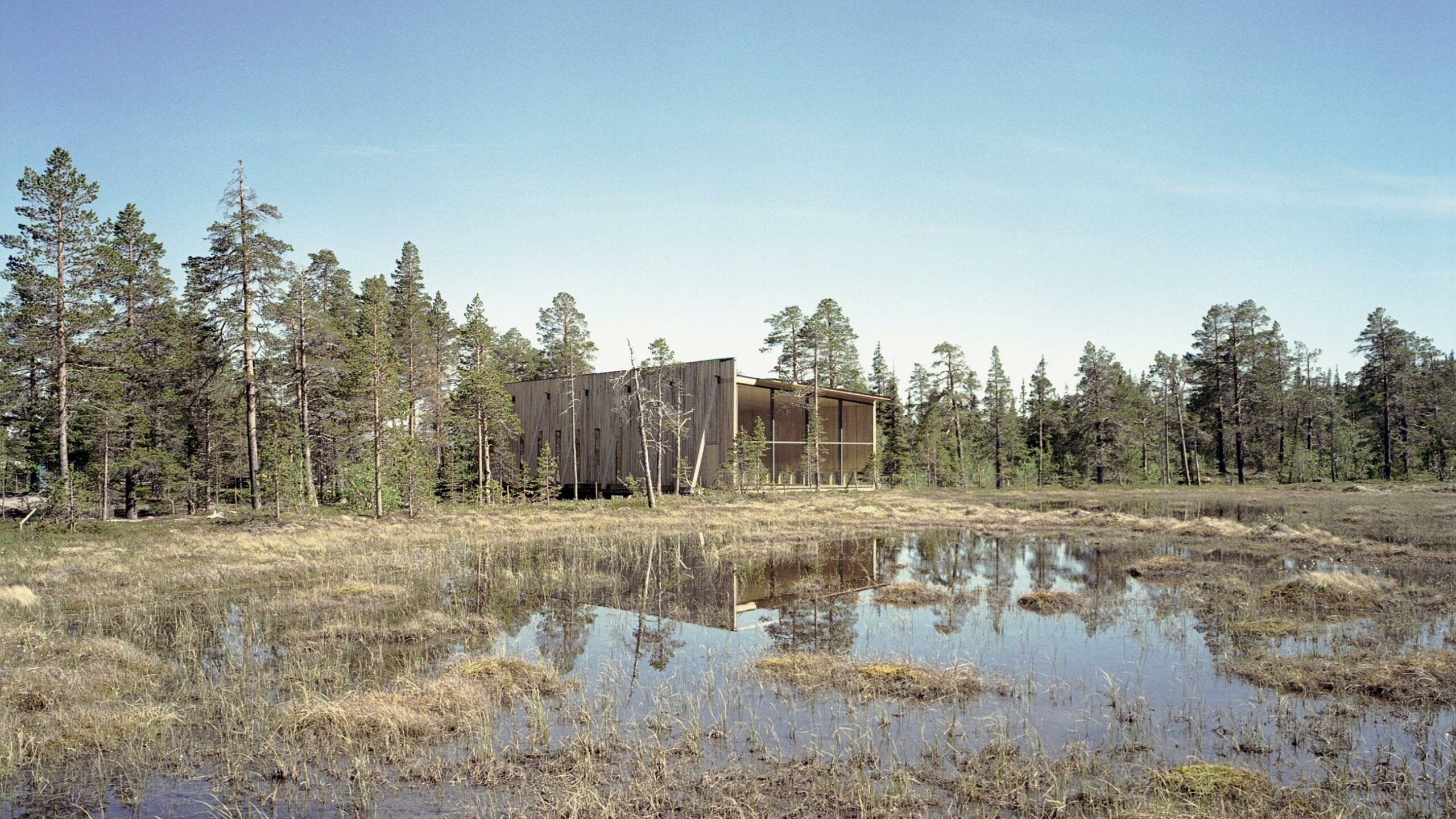 Fulufjället Visitor Centre in Dalarna, Sweden